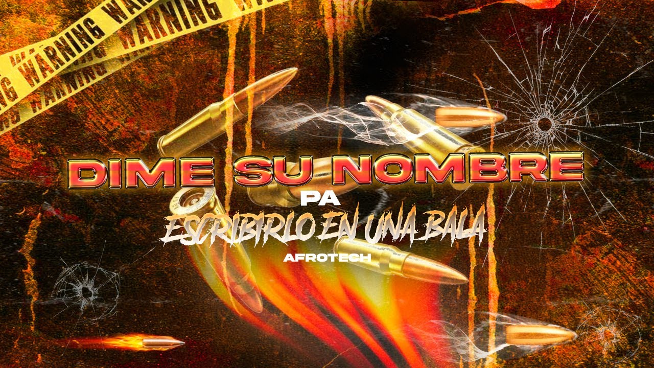 DIME SU NOMBRE PA ESCRIBIRLO EN UNA BALA (AFROTECH) - CHICHEE, DJ PIRATA, DJ CUBA