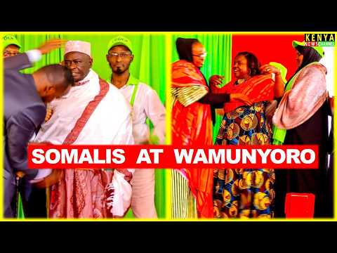 See what Somalis did to Gachagua & Dorcas at Wamunyoro after Aden Duale remarks