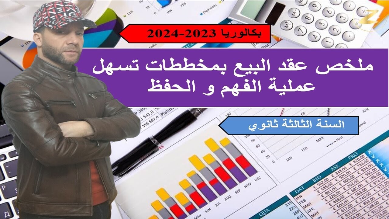 ملخص عقد البيع بمخططات تسهل عملية الفهم و الحفظ