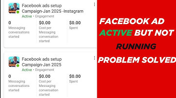 Probleem opgelost: Facebook-advertentie actief maar niet actief