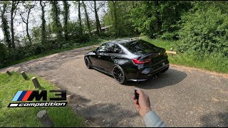 POV 2024 BMW G80 M3 Competition XDRIVE | Country Roads \& Autobahn!| Pure Drive Vibes
