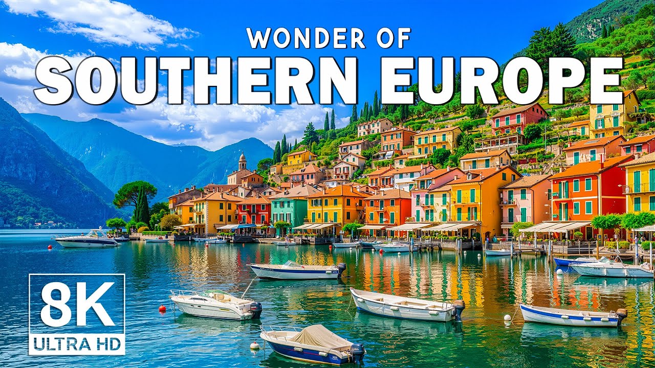 Wonders of Southern Europe – Explore Culture, Light, and Coastal Beauty | Travel Video 4K