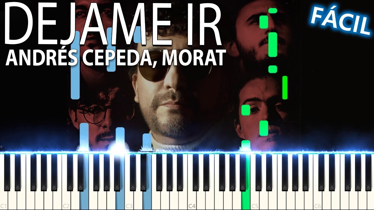 Déjame Ir - Andrés Cepeda, Morat - Piano Tutorial Cover + Acordes y Letra - Karaoke V1