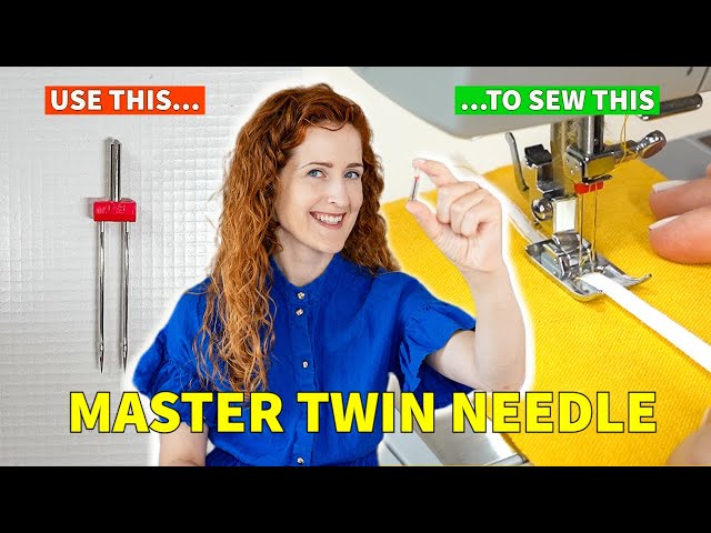 Thread tension for twin needles – inspiration – Vintage Sewing Machines