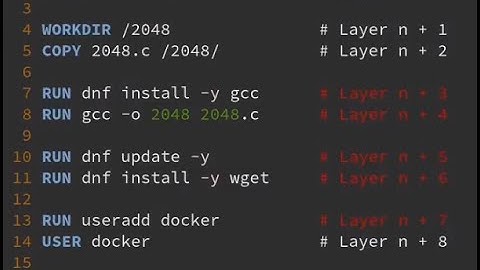How Dockerfile Layers/Caching Work