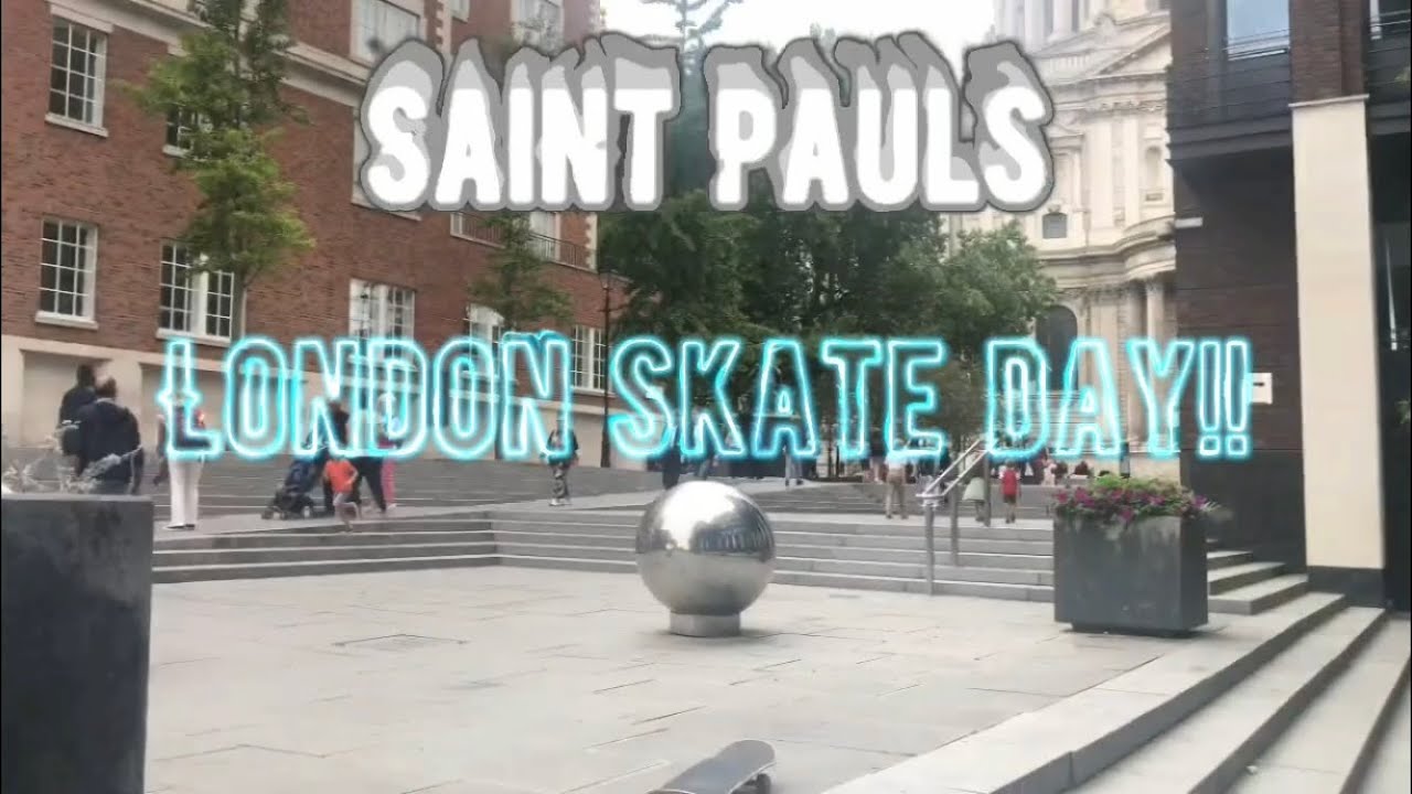 London skate day with ted!! YouTube