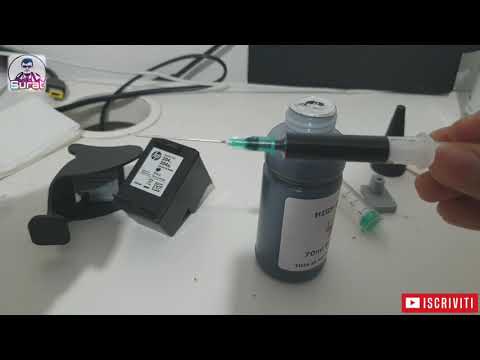 Video: Come Ricaricare Una Stampante A Getto D'inchiostro
