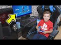 6 Year Old Kid Spending 12,000 V-Bucks Using His Dad's Credit Card! Unlocking Tier 100 NEW Skin FADE