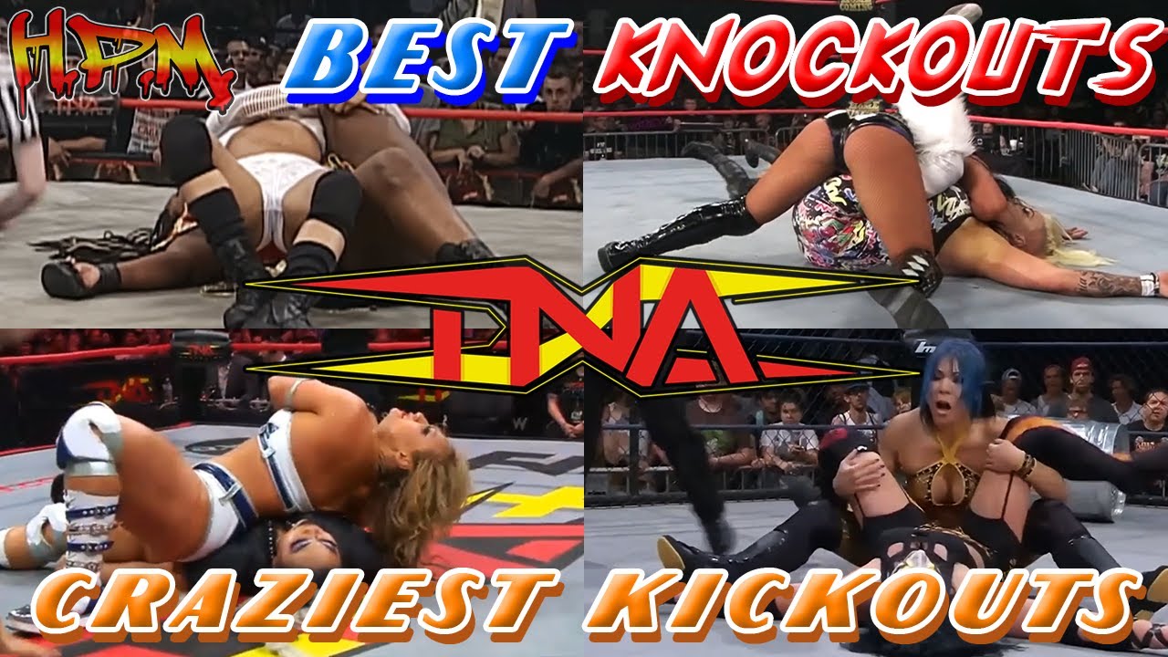 TNA Knockouts Craziest Kickouts ☝✌