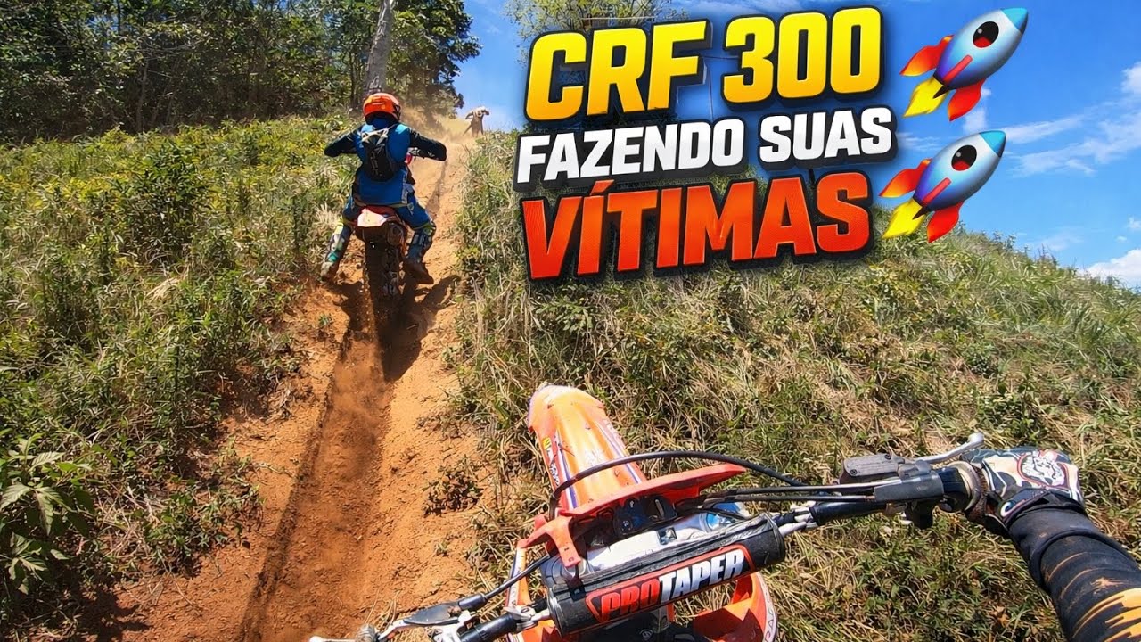 CRF 300F na caçada trilhão de CAIANA (6•part)