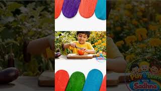 👉 Learn Vegetables Name 🥕🥦 | Kids Learning Video #shorts # viralshorts