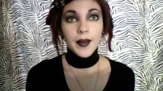 Edwardian Vampire make up tutorial Part 2