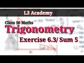 From the top of a lighthouse, the angle of /CL 10 maths/Trignometry/Exc 6.3/Sum 5/#L3Academy