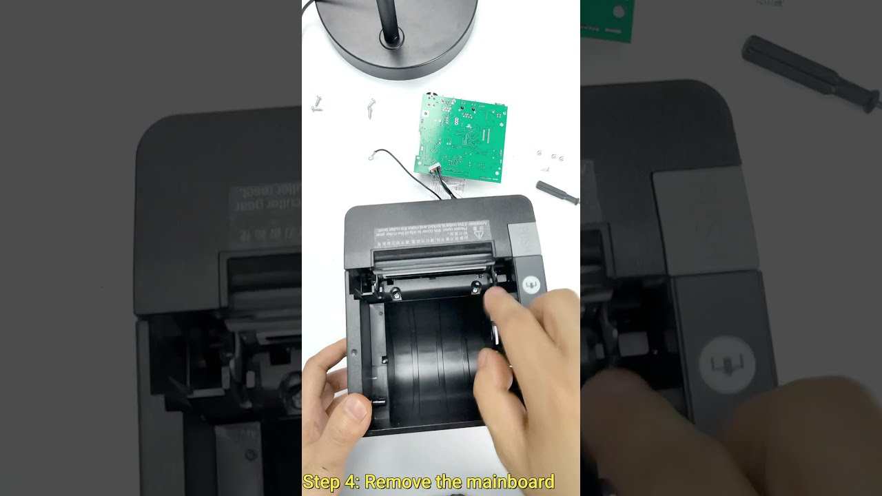 80mm receipt printer (DP80UL-01) Installation and disassembly video, parts display-Woso