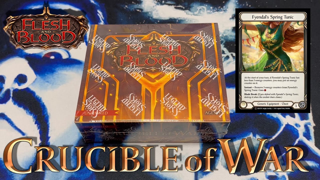 Flesh and Blood CRUCIBLE of WAR未開封 FAB 未開封】FaB Crucible of