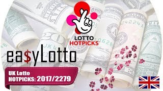 UK Lotto HOTPICKS numbers 25 Oct 2017