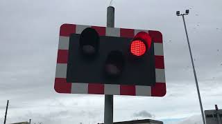(Rare Barriers) Clay Mills Level Crossing (Staffordshire) 14/01/2023