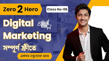Complete Digital Marketing Course in Bangla | Class No-08 | Chatbot Automation Part-01 | Manychat