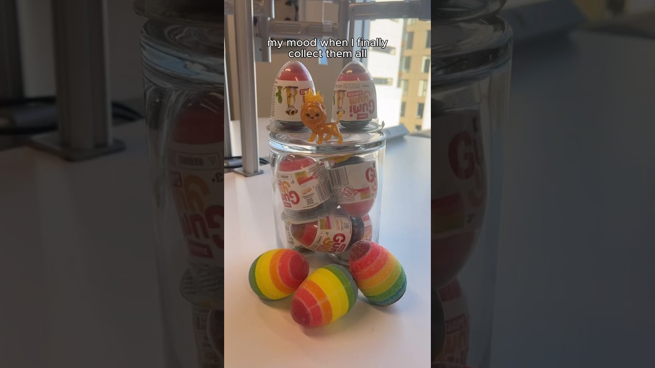 Is this how you feel when completing the full collection? 🦁 Gumi Yum Surprise Wildlife 🍭 