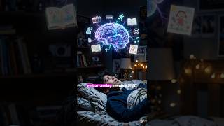 Why You Remember Everything at Night 🤔#DreamTrackAI #facts #relatablefacts #shorts