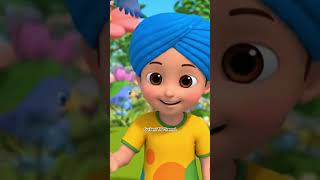 Peaceful Gurbani Simran in a cute innocent child voice filled with love, peace and spiritual