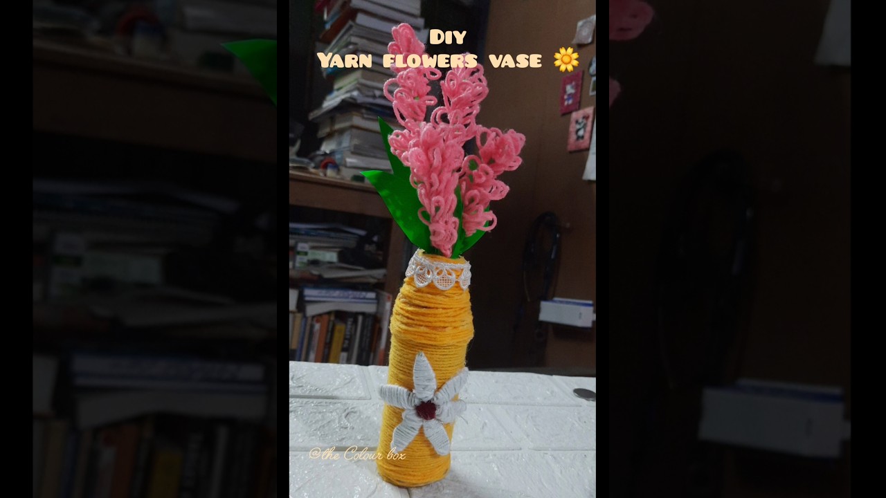 Diy flowers vase flowers vase✨️ 