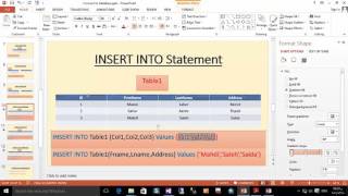 VB Net Tutorial 4 Insert Into Syntax