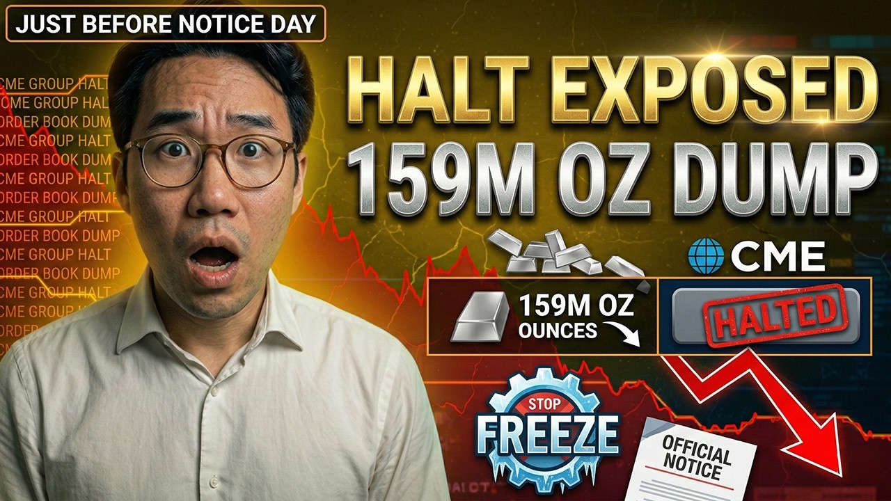 CME HALTS SILVER AT $91 – 159M OZ DUMPED DURING FREEZE JUST BEFORE NOTICE DAY SMASH