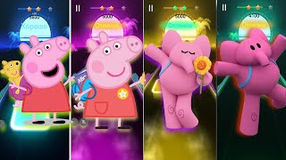 Pokoyo vs Peppa Pig 🐖/ Tiles Hop game 🎮 🎶 🎹 screenshot 5