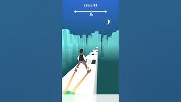 ❇️ Sky Roller 🛼 All Levels Gameplay Android, iOS Top Run 3D