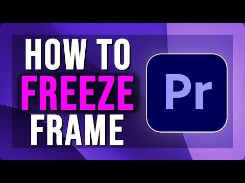 How To Freeze Frame in Premiere Pro | Insert Hold Frame | 2025