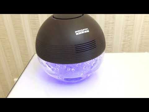 Ночник (увлажнитель) 3в1 Proffi Home PH8789 - видео 1