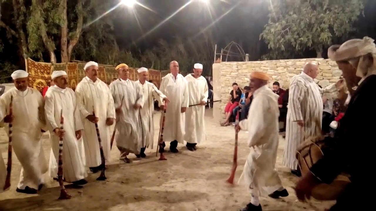 جمعية انغام للتقافة والفن فلكلور التبوريدة المقدم لحسن كعو باب مرزوقة