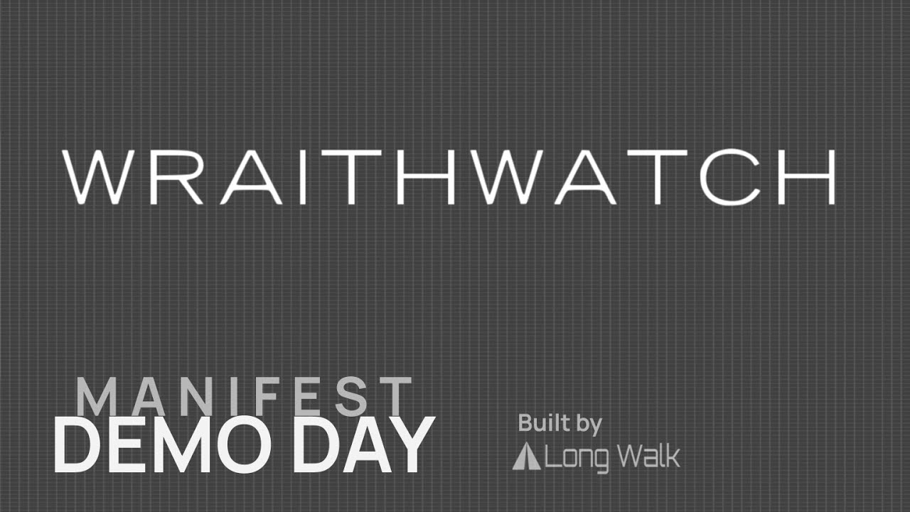 Wraithwatch: Gain-of-Function for Cyber Defense | Manifest: Demo Day 2025