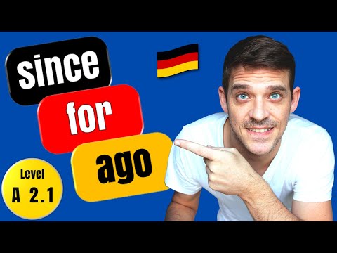 Seit oder Vor? | Since, for and ago Explained! | German Time Prepositions | YourGermanTeacher