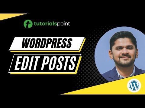 WordPress - Edit Posts | Tutorialspoint