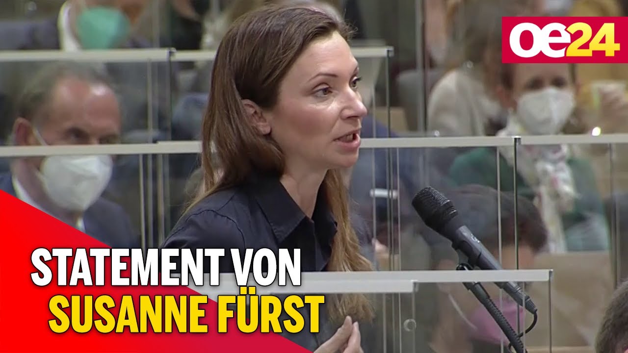 Susanne Fürst zu Masken-Eklat im Parlament