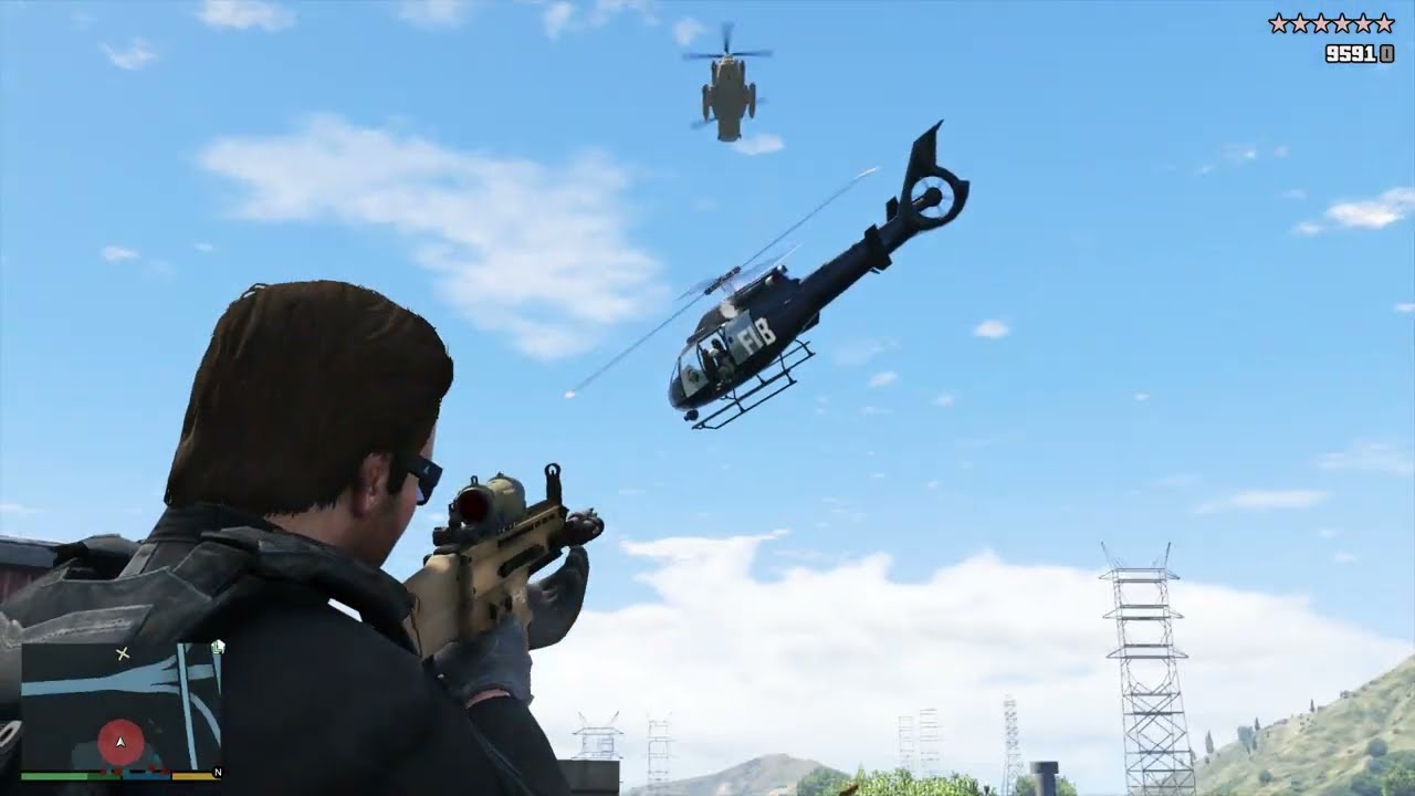 GTA 5 - Noose Facility Assault + Ten Star Escape