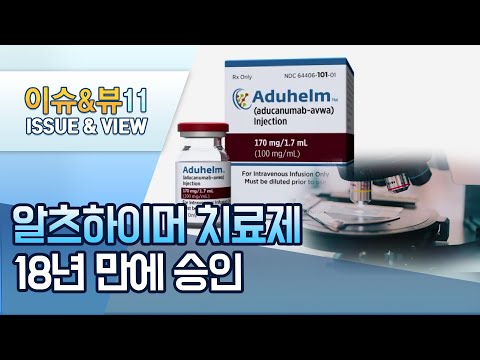 18년 만에 알츠하이머 치료제 <strong>FDA</strong> <strong>승인</strong>…국내 기업들도 덩달아 들썩 / 머니투데이방송 (뉴스)