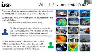 UG2 Webinar #16: Data Management