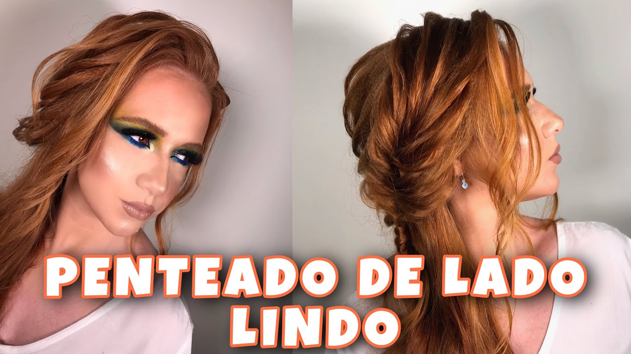 Penteado Chique com Trança lateral | Madrinha | Passo a Passo | Jessica  Castro - thptnganamst.edu.vn