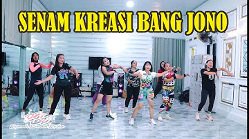 SENAM KREASI BANG JONO TERBARU🔥 | Gerak Spesial Bikin Badan Sehat dan Happy!