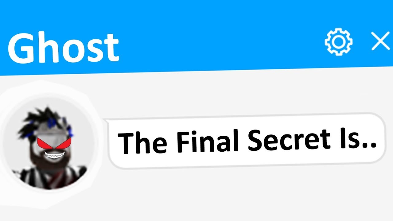 I Found The Final Ghost Secret Then Roblox - roblox rap battle littest most le epic most rhyme ever