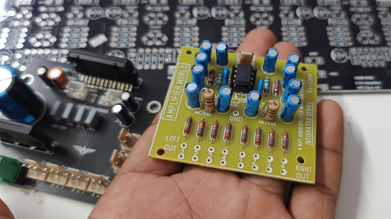 Audio Splitter ️ Multi Channel Amplifier - YouTube