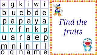 Word Puzzle | Find the fruits screenshot 5