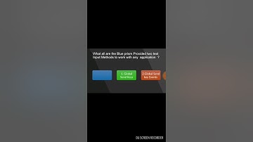 RPA-BLUEPRISM -SENDKEY VS SENDKEY EVENTS-VIDEO1