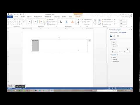 flipping text in word