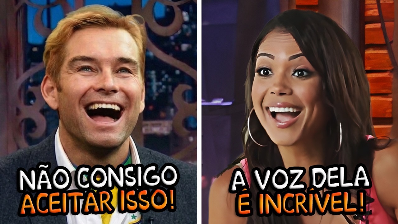 Atores REAGINDO a suas VOZES dubladas em PORTUGUÊS (parte 5) 😂