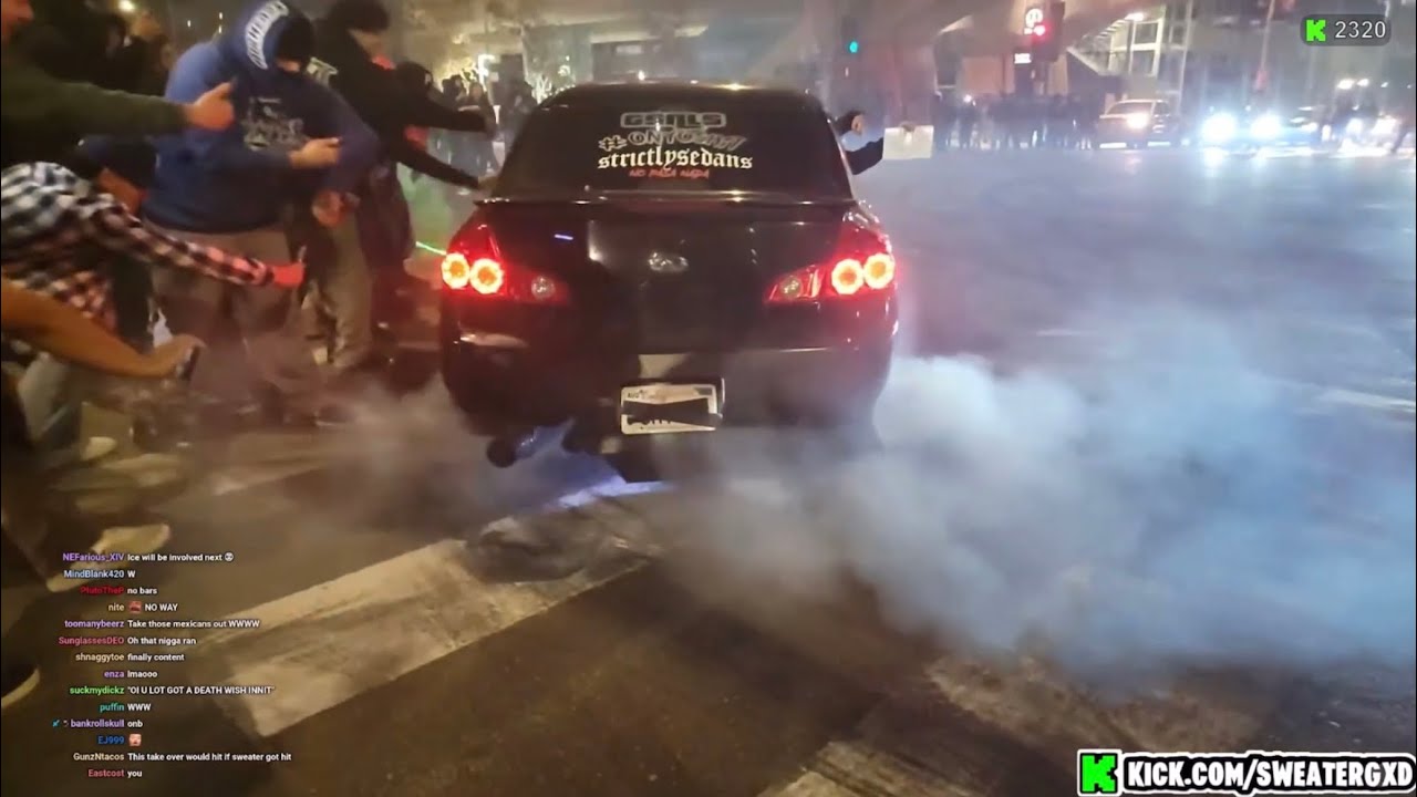 Sweatergxd goes to takeover & almost gets hit!