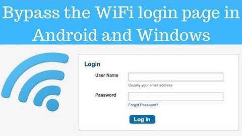 How to bypass the wifi login page in Android and windows #tech #trending #mrrizwantech #youtube